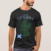 Cockburn Scottish Clan Tartan Scotland T-Shirt (Vorderseite)