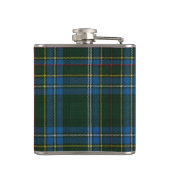 Cockburn Tartan & Abzeichen Flachmann (Rückseite)