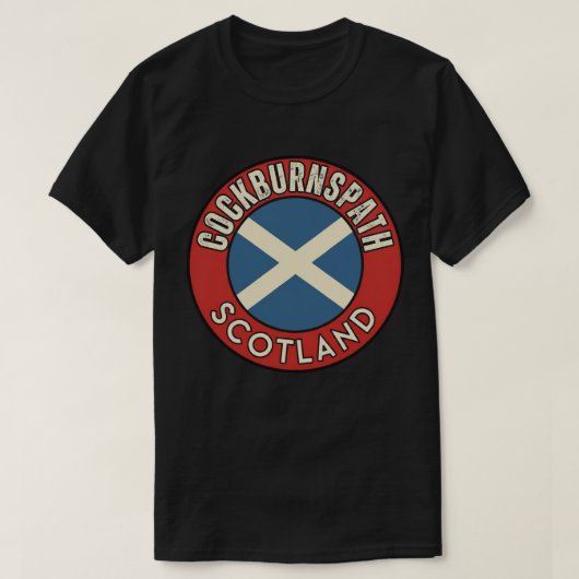 Cockburnspath, Schottland T-Shirt (Design vorne)
