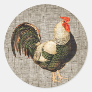 Cocker-Aufkleber, Glänzend, Groß, 7,62 cm (Bogen v Runder Aufkleber