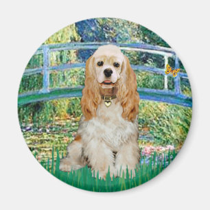 Cocker (Buff) - Brücke Magnet