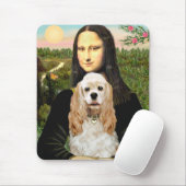 Cocker (Buff) - Mona LIsa Mousepad (Mit Mouse)