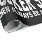 Cocker-Geschenk | Du kannst Cocker Spanier sein Geschenkpapier (Rolleneckpunkt)