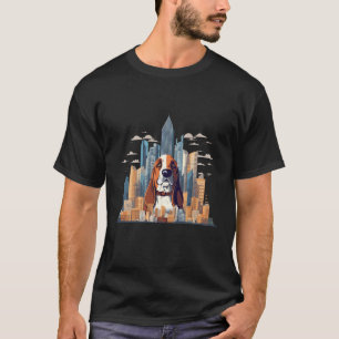 Cocker Hund Tier Schönheit Natur Stadt Entdeckung T-Shirt