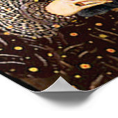 Cocker (schwarz) - Königin Poster (Ecke)