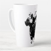 Cocker Sketch – Dicke Tinte Milchtasse (Linke Ecke)
