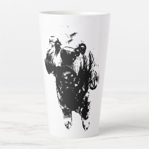 Cocker Sketch – Dicke Tinte Milchtasse