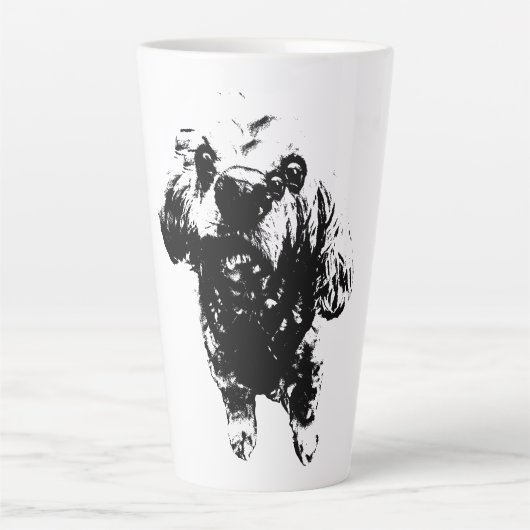 Cocker Sketch – Dicke Tinte Milchtasse (Vorderseite)