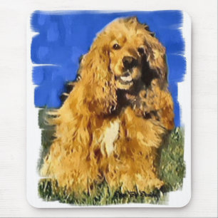 Cocker Spanel Art Gifts Mousepad