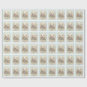 Cocker Spanel Buff Painting - Original Dog Art Geschenkpapier (Flach)