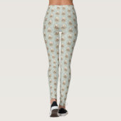 Cocker Spanel Buff Painting - Original Dog Art Leggings (Rückseite)