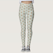 Cocker Spanel Buff Painting - Original Dog Art Leggings (Vorderseite)