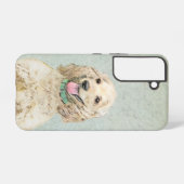 Cocker Spanel Buff Painting - Original Dog Art Samsung Galaxy Hülle (Rückseite (Horizontal))
