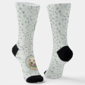 Cocker Spanel Buff Painting - Original Dog Art Socken (Gewinkelt)