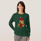 Cocker Spanel Christmas Merry T-Shirt (Vorne ganz)