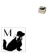 Cocker Spanel Dog Puppy Gummistempel (Stempel)