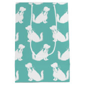 Cocker Spanel Dog Puppy Mittlere Geschenktüte (Rückseite)