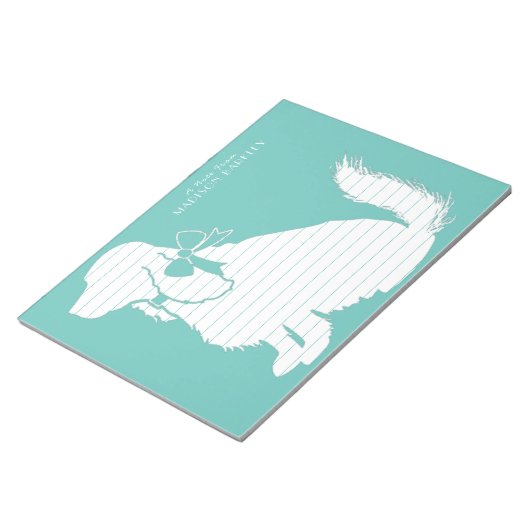 Cocker Spanel Dog Puppy Notizblock (angewinkelt)