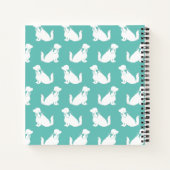 Cocker Spanel Dog Puppy Notizblock (Rückseite)