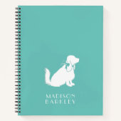 Cocker Spanel Dog Puppy Notizblock (Vorderseite)