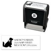 Cocker Spanel Dog Puppy Permastempel (Beispiel)