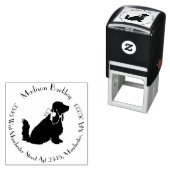 Cocker Spanel Dog Puppy Permastempel (Beispiel)