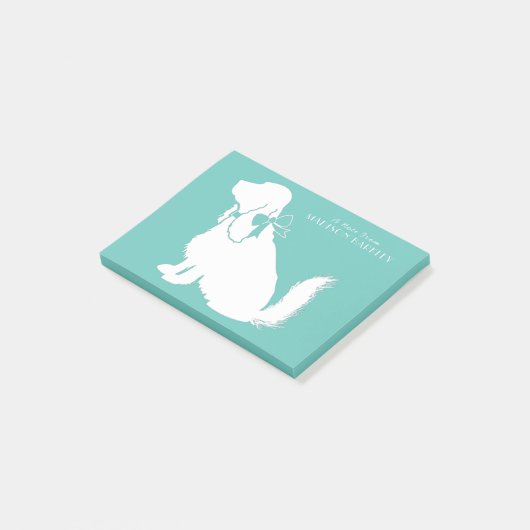 Cocker Spanel Dog Puppy Post-it Klebezettel (angewinkelt)