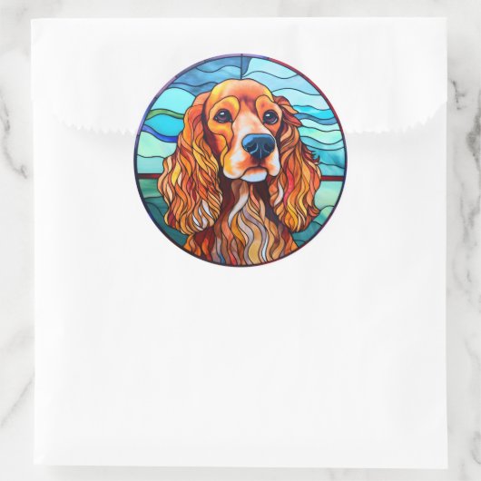 Cocker Spanel Dog Sticker Pack (Tasche)