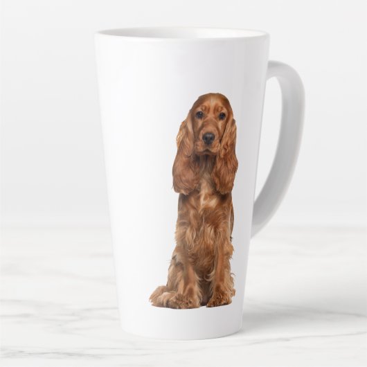 Cocker Spanel Dog Tall Tasse (Rechte Ecke)