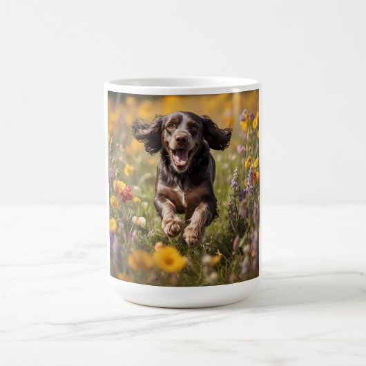 Cocker Spanel Elegant Kaffee Tasse (Mittel)