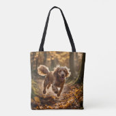 Cocker Spanel Elegant Tote Bag Tasche (Rückseite)