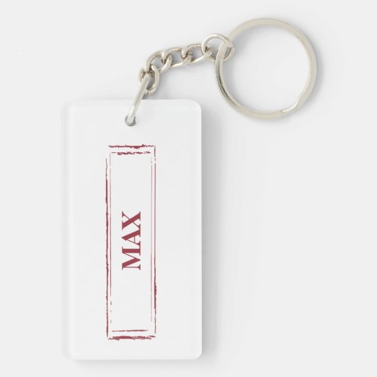 Cocker Spanel Funny Christmas Dog mit Baum Schlüsselanhänger (Rückseite)