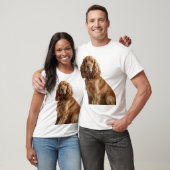 Cocker Spanel Golden Portrait T-Shirt (Unisex)