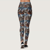 Cocker Spanel Halloween Spooky Leggings (Rückseite)