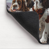 Cocker Spanel Halloween Spooky Mousepad (Ecke)