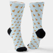 Cocker Spanel Hund Breeds Pattern Socken (Gewinkelt)