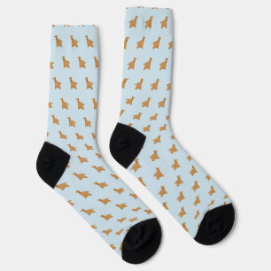 Cocker Spanel Hund Breeds Pattern Socken