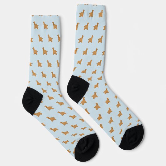 Cocker Spanel Hund Breeds Pattern Socken (Rechts)