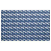 Cocker Spanel Hund Silhouette Pet Navy Blue Stoff (Yard (91,4 cm))