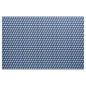 Cocker Spanel Hund Silhouette Pet Navy Blue Stoff (Yard (91,4 cm))