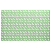 Cocker Spanel Hund Silhouette Pet Sage Green Stoff (Fat Quarter (45,7 x 55,9 cm))