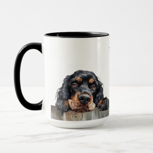 Cocker Spanel Hund Tasse (Links)