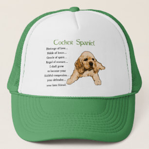 Cocker Spanel Liebespaare Truckerkappe