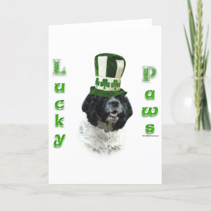 Cocker Spanel Lucky Paws Feiertagskarte