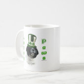 Cocker Spanel Lucky Paws Kaffeetasse (Vorderseite Links)