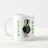 Cocker Spanel Lucky Paws Kaffeetasse (Links)