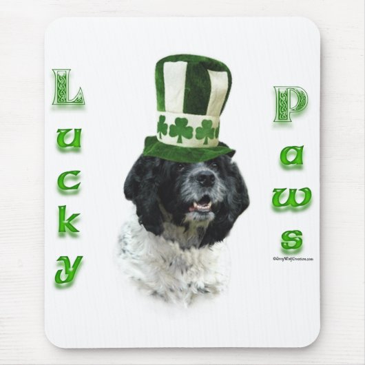Cocker Spanel Lucky Paws Mousepad (Vorne)