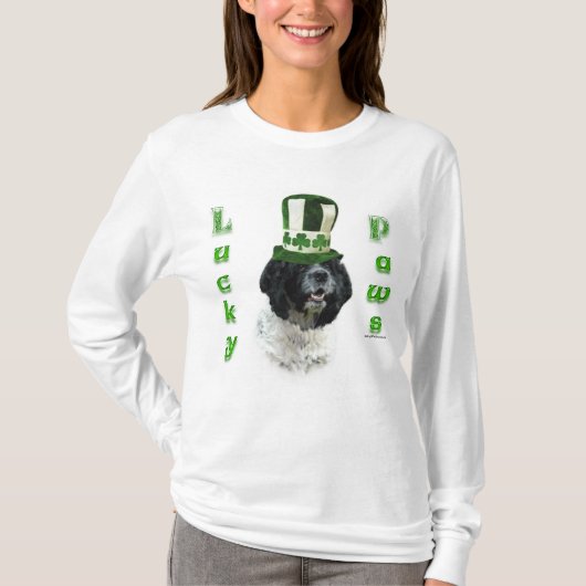 Cocker Spanel Lucky Paws T-Shirt (Vorderseite)