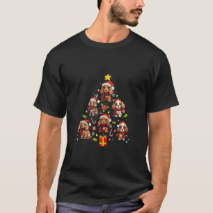 Cocker Spanel Merry Christmas Tree Dog Ornament T T-Shirt