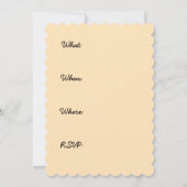 Cocker Spanel (Parti) Malerei - Original Dog Art Einladung (Rückseite)